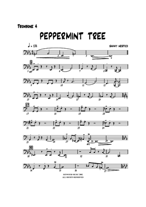 Peppermint Tree - Trombone 4