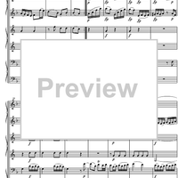 Divertimento No.14 Bb Major KV270 - Score