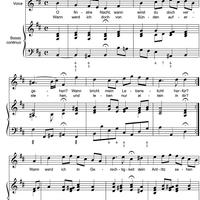O finstre Nacht BWV 492