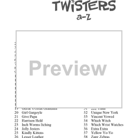 Singing Tongue Twisters: Introduction