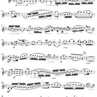 Duet No. 12, from "12 Instructive Duets" - Violin 1
