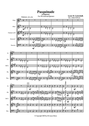 Pasquinade (Lampoon) - Score