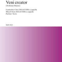 Veni Creator - Choral Score