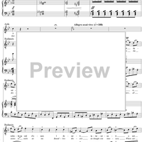 Duet, Scene - Finale III from "Aida", Act 3 - Score