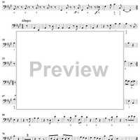 Quartet in A major - Cello/Bassoon 2