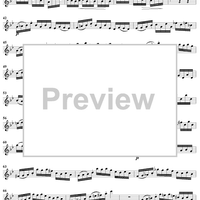 "Handle nicht nach deinen Rechten", Aria, No. 2 from Cantata No. 101: "Nimm von uns, Herr, du treuer Gott" - Violin