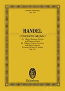 Concerto grosso Bb major in B flat major - Full Score