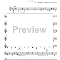 Music for Four, Collection No. 2 - Early Pop Favorites - Part 4 Bass Clarinet in Bb