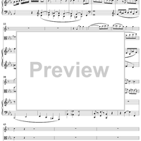 Clarinet Trio in E-flat Major - Piano Score