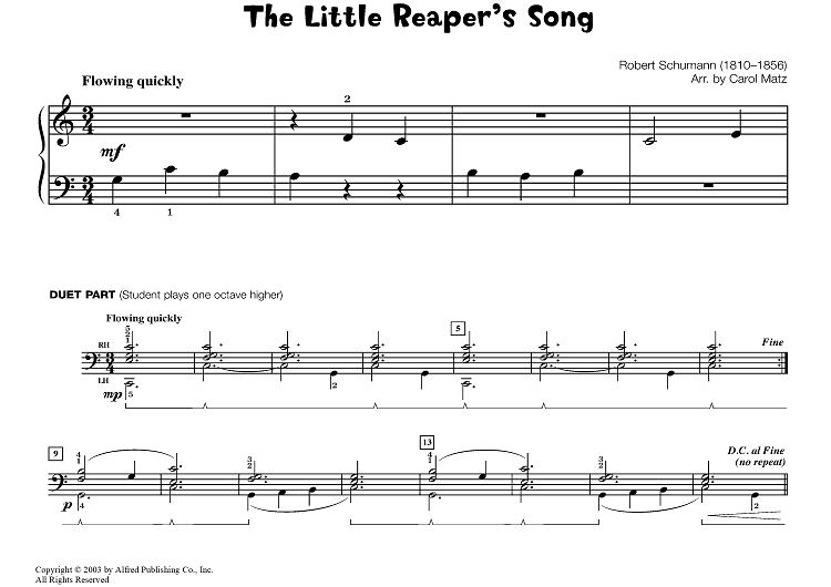The Little Reaper's Song