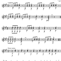 Sonata Op. 3 No. 1 - Guitar