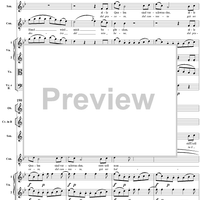 La Finta Giardiniera, Act 3, No. 27 "Du mich fliehen?" (Recitative/Duet) - Full Score