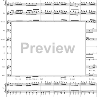 "Die Entführung aus dem Serail", Act 2, No. 14 "Vivat Bacchus, Bacchus lebe" - Full Score