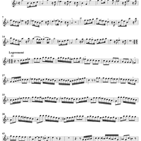 Deuxième Recréation de Musique, Op. 8 - Violin 1 or Flute 1