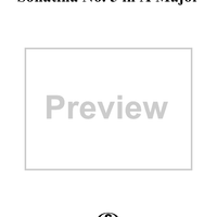 Sonatina No. 5 in A Major, Op. 163, No. 11