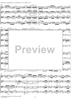 String Quartet No. 3 in D Major, Op. 44, No. 1 - Score