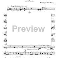 Trépak from the Nutcracker - Part 2 Flute, Oboe or Violin