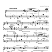 June: Barcarolle (from The Seasons)