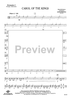 Carol of the Kings - Percussion 3