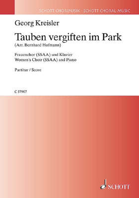 Tauben vergiften im Park - Choral Score