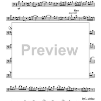 Sonata in A Minor TWV 41:a3 - Euphonium BC/TC