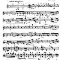 Valse-scherzo for Violin and Orchestra in C major (C-dur) - Violin