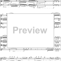 String Quartet No. 13, Movement 4 - Score
