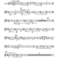 Shadows - Clarinet 3 in Bb