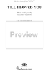 Till I Loved You