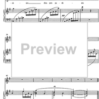 Amb la dolca i tranquil la criatura - Score