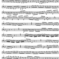 The Arrival of the Queen of Sheba HWV 67 - Cello