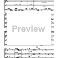 Quartet in G - Score