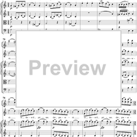 "Sono in amore, voglio marito", No. 23 from "La Finta Semplice", Act 3, K46a (K51) - Full Score