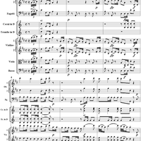 March in D Major, "Haffner", K249 - Full Score