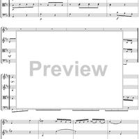 Flute Quartet No. 1, Movement 3 - Score