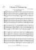 3 Hymns of Thanksgiving - Score