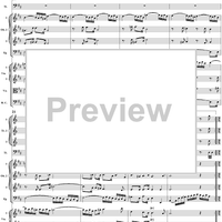 Orchestral Suite No. 4 in D Major - Score