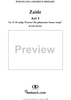 "O selige Wonne! Die glänzende Sonne steigt", No. 8 from "Zaide", Act 1, K336b (K344) - Full Score
