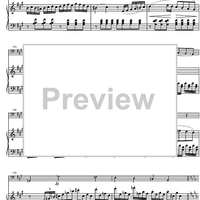 Sonata No. 1 F Major Op. 5 No. 1 - Score