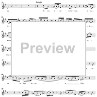 "Betörte Welt", Aria, No. 4 from Cantata No. 94: "Was frag' ich nach der Welt" - Alto