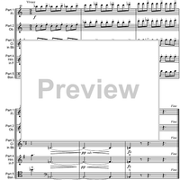 Birthday Variations Beethoven - Score