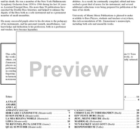 Trios and Quartets for Double Basses, Volume III: Foreword