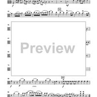 Six String Trios: Trio VI in C Major - Viola (for Violin 2)