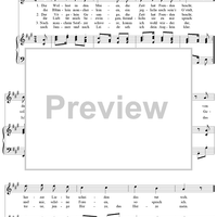 Die Wollust in den Maien - No. 27 from "28 Deutsche Volkslieder" WoO 32