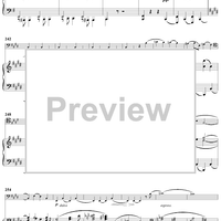 Cello Sonata No. 1 in E Minor - Piano Score