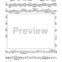 Water Music Suites - Cello