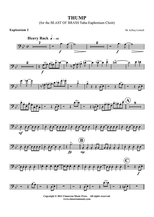 Thump - Euphonium 2 BC/TC