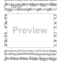 Hymns from "The Southern Harmony" for 2 Violins and Piano - Piano