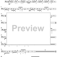 Concerto for Organ in Bb Major, Op 4, No. 2 (HMV 290) - Cello/Bass/Continuo