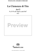 "Se all' impero, amici Dei!", No. 20 from "La Clemenza di Tito", Act 2 (K621) - Full Score